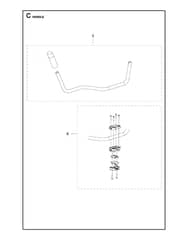 Husqvarna 131R - Handle