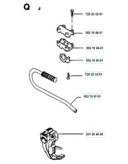 Husqvarna 132 L - Handle & Controls 2
