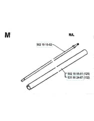 Husqvarna 132R - 1990-1992 - Shaft