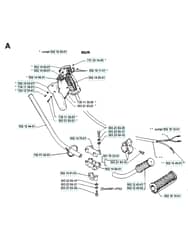 Husqvarna 132R - 1992-1993 - Handle & Controls