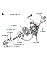 Husqvarna 132R - 1993-1999 - Starter