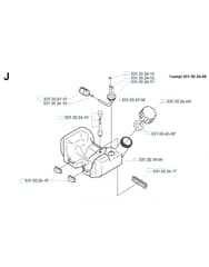 Husqvarna 132R - 1999-2005 - Fuel Tank