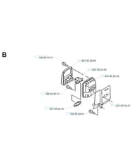 Husqvarna 132R - 1999-2005 - Muffler