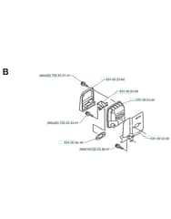 Husqvarna 132R - 1999-2005 - Muffler 2