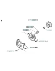 Husqvarna 132RB - 1990-1993 - Crankcase