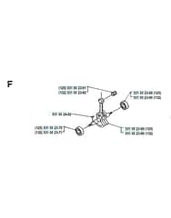Husqvarna 132RB - 1990-1993 - Crankshaft