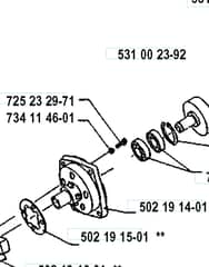 Husqvarna 132RD - 1990-1992 - Clutch