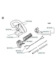 Husqvarna 132RD - 1990-1992 - Handle & Controls 2