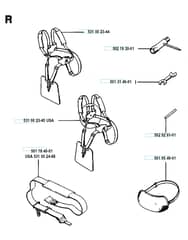 Husqvarna 132RD - 1993-Current - Harness