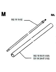 Husqvarna 132RD - 1993-Current - Shaft
