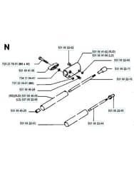 Husqvarna 132RD - 1993-Current - Shaft 2