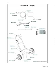 Husqvarna 1340PW - Frame