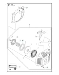 Husqvarna 135E-SERIES - Starter