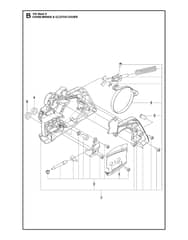Husqvarna 135MARKII - Chain Brake & Clutch Cover