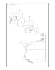 Husqvarna 135MARKII - Clutch & Oil Pump