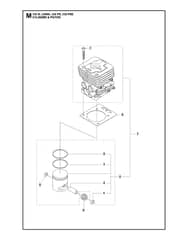 Husqvarna 135R - Cylinder Piston