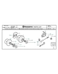 Husqvarna 13620040100001-CURRENT - Clutch & Oil Pump