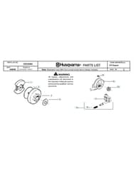 Husqvarna 13720082200001-CURRENT - Clutch & Oil Pump