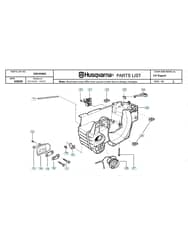 Husqvarna 13720082200001-CURRENT - Crankcase