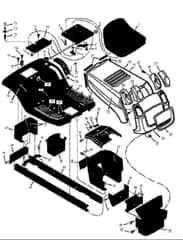 Hayter Heritage 13-30 - 131D (131D260000001 - 131D260999999) - Chassis - Hood