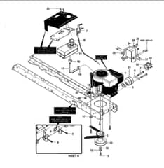 Hayter Heritage 13-40 - 144S (144S001001 - 144S099999) - Engine - Control Assembly