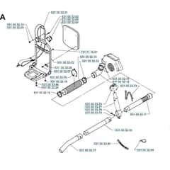 Husqvarna 140 B - 19960900001-19974000000 Tube