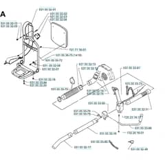Husqvarna 141 B - 19974000001-20041399999 Tube