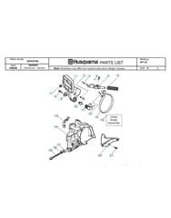 Husqvarna 141LE2008-06 - Chain Brake
