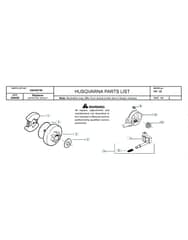 Husqvarna 141LE2008-06 - Clutch & Oil Pump