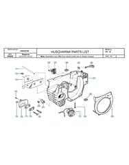 Husqvarna 141LE2008-06 - Crankcase