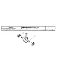 Husqvarna 141LE2008-06 - Crankshaft