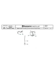 Husqvarna 141LE2008-06 - Throttle Controls