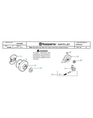 Husqvarna 14220082200001-CURRENT - Clutch & Oil Pump