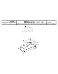 Husqvarna 14220082200001-CURRENT - Cover