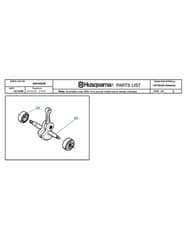 Husqvarna 142E-SERIES - Crankshaft