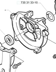 Husqvarna 142R - 1999-2000 - Crankcase