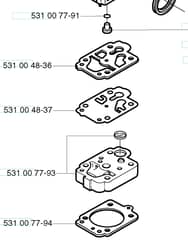 Husqvarna 142R - 2000-Current - Carburetor Details
