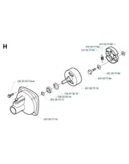 Husqvarna 142RB - 2000-5 - Clutch