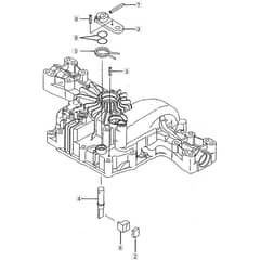 1436H - 2002 - 13-2652-12 - Mountfield Ride On Mower K46 Brake Diagram
