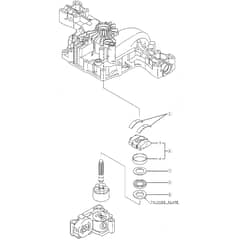 1436H - 2002 - 13-2652-12 - Mountfield Ride On Mower K46 Range Shift Diagram