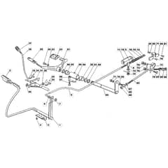 1436H - 2003 - 13-2652-13 - Mountfield Ride On Mower Controls Diagram