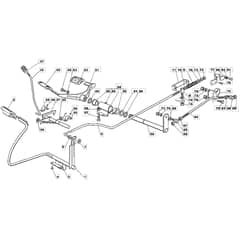 1436H - 2006 - 13-2683-11 - Mountfield Ride On Mower Controls Diagram