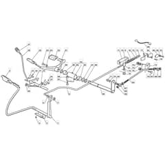 1436H - 2005 - 299961333/MOE - Mountfield Ride On Mower Controls Diagram