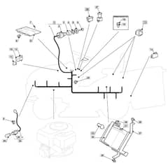 1436H - 2007 - 299964383/ME7 - Mountfield Ride On Mower Electrics Diagram