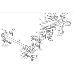 1436H - 2009 - 2T2642483/UM9 - Mountfield Ride On Mower Cutting plate lifting Diagram