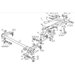 1436M - 2008 - 299954483/UM8 - Mountfield Ride On Mower Cutting plate lifting Diagram