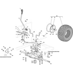 1438 M-SD - 2023-2024 - 2T0520483/MTF - Mountfield Ride On Mower Peerless Transmission Diagram