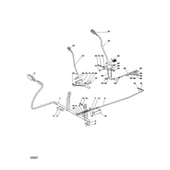 1438M - 2002 - 13-2656-12 - Mountfield Ride On Mower Controls Diagram