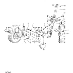 1438M - 2006 - 13-2673-11 - Mountfield Ride On Mower Steering Diagram