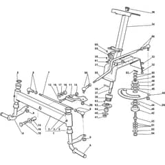 1438M - 2007 - 13-2673-12 - Mountfield Ride On Mower Steering Diagram